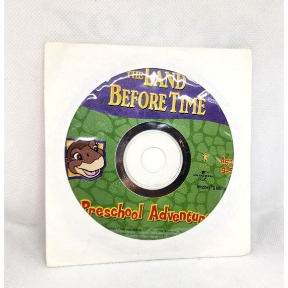 The Land Before Time Ages 3-5 2004 Preschool Adventure Windows & Macintosh DVD - Picture 4 of 4